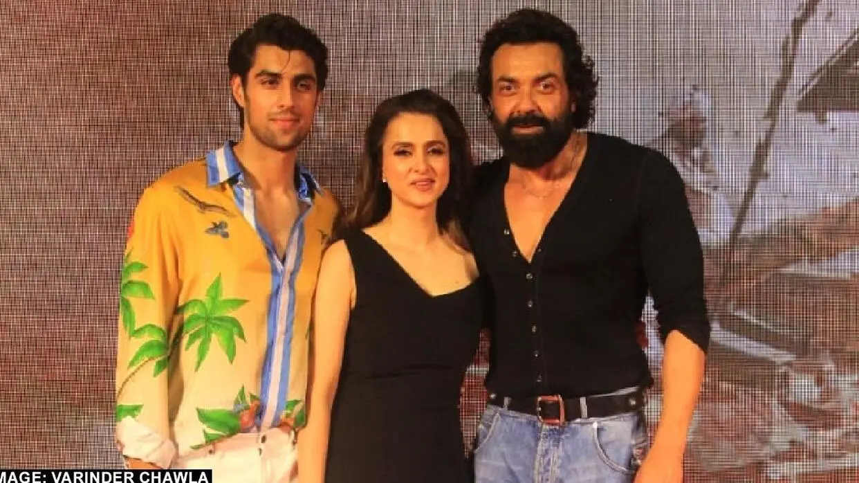 Aryaman Deol in Gadar 2 Party