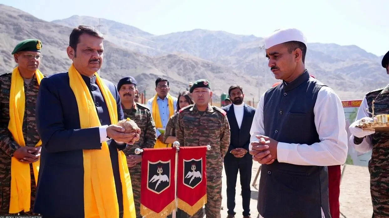 Ladakh Laid Foundation of Trishul War Memorial