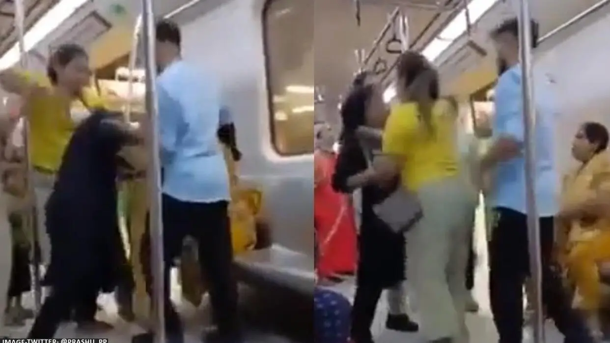 दिल्ली मेट्रो वायरल वीडियो