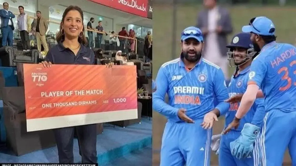 Tamanna Bhatia and Rohit Jadeja and Pandya
(PC- Tamanna Bhatia Instgram)