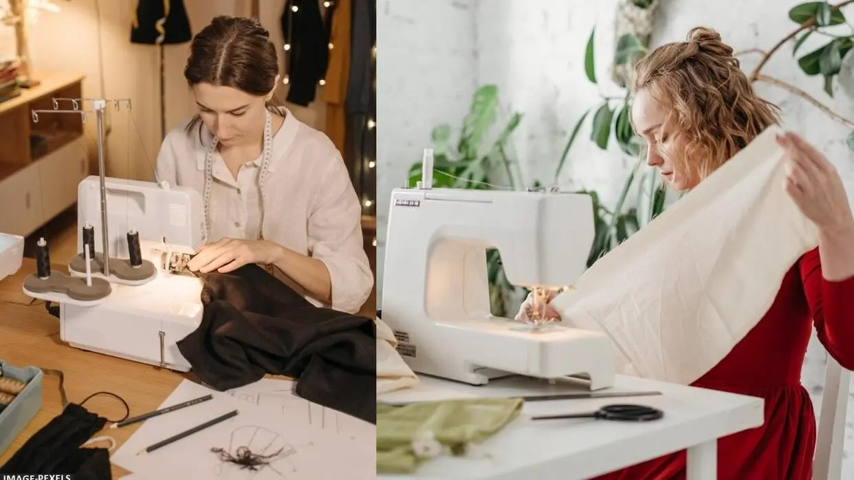 महिलाएं घर बैठे-बैठे शुरू कर सकती हैं टेलरिंग का बिजनेस (फोटो : Pexels)