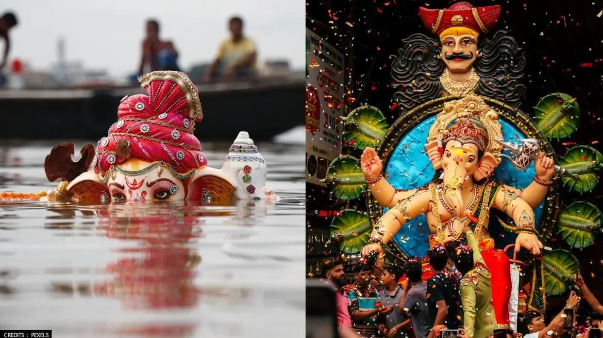 गणपति विसर्जन का शुभ मुहूर्त (फोटो : Pexels)
