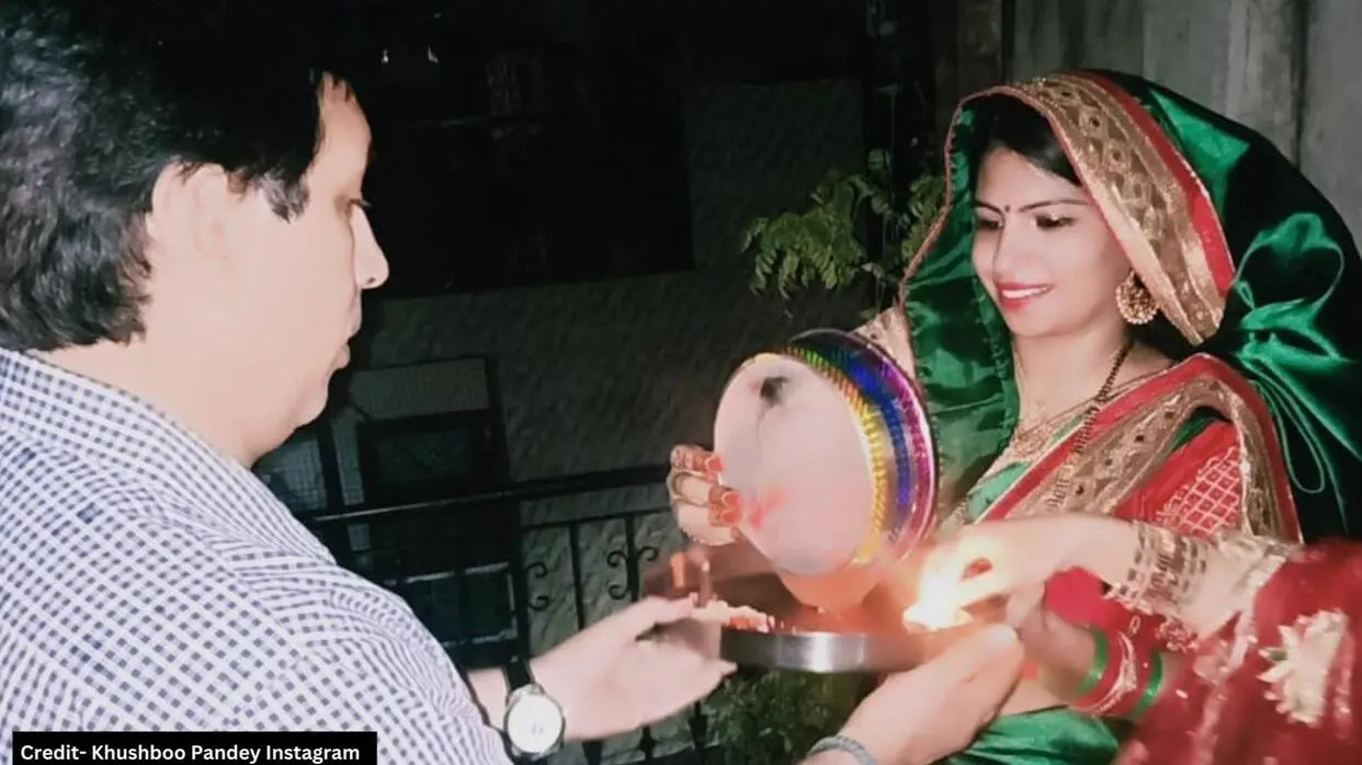 Karwa Chauth 2023: 31 अक्टूबर या 1 नवंबर कब रखा जाएगा इस साल करवा चौथ का व्रत? नोट कर लें सही तारीख image- khushboo pandey instagram
