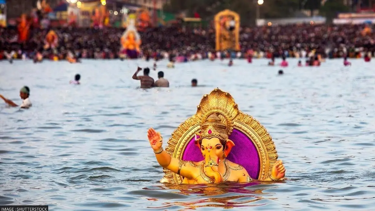गणपति विसर्जन का शुभ मुहूर्त (फोटो : Shutterstock)