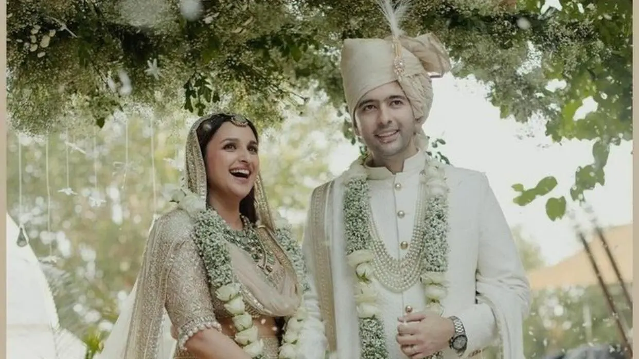 Parineeti Chopra Raghav Chadha Wedding pics
image- @thehouseontheclouds/Instagram