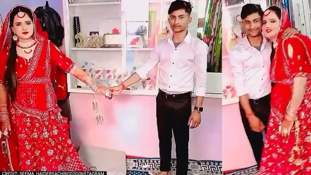 seema Sachin Haider
(Image: Instagram,
seema_meena_sachin_meena)