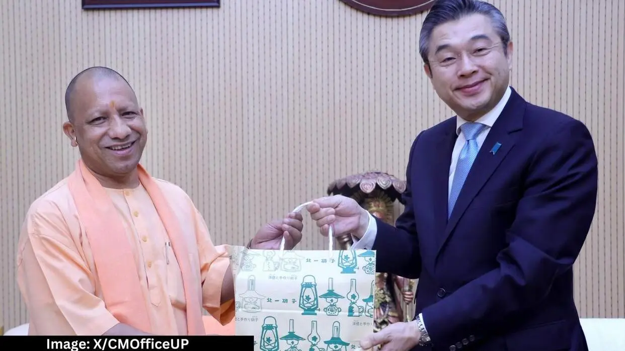 सीएम योगी ने जापानी उद्यमियों के प्रतिनिधिमंडल से भेंट की/(Photo- UP CMO)