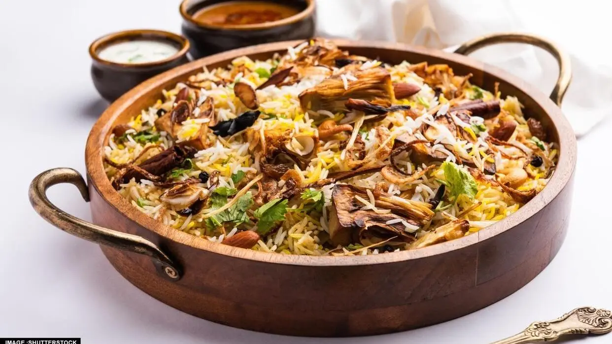 कटहल बिरयानी की रेसिपी (फोटो : Shutterstock)