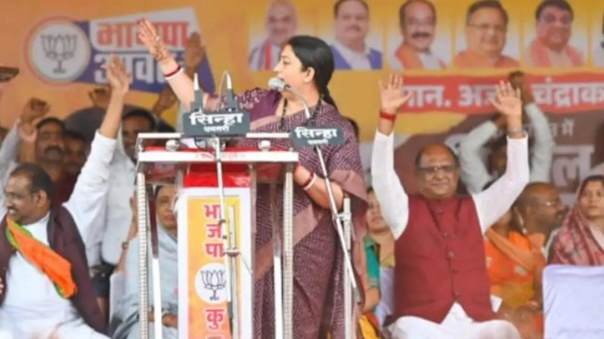 Smriti Irani, PC: x@smritiirani