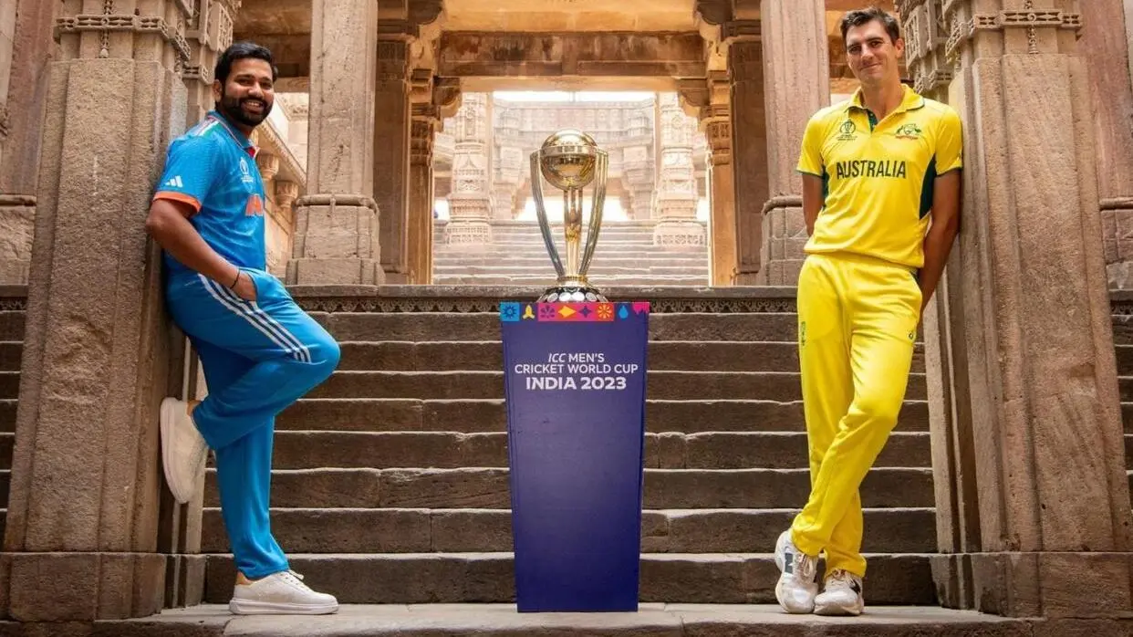 World Cup trophy photoshoot (PC-ICC)