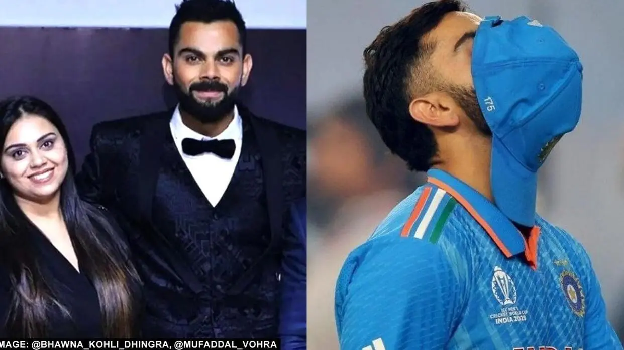 Virat Kohli Sister on World Cup Final
image- @bhawna_kohli_dhingra, @mufaddal_vohra