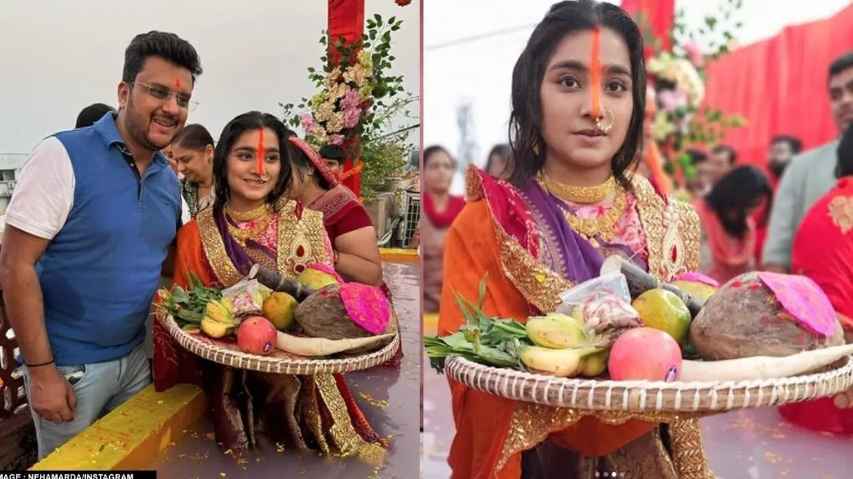 टीवी की इस मशहूर एक्ट्रेस ने मनाया छठ महापर्व, सोलह श्रृंगार से खींचा फैंस का ध्यान Neha Marda celebrates Chhath puja
image- @nehamarda/instagram