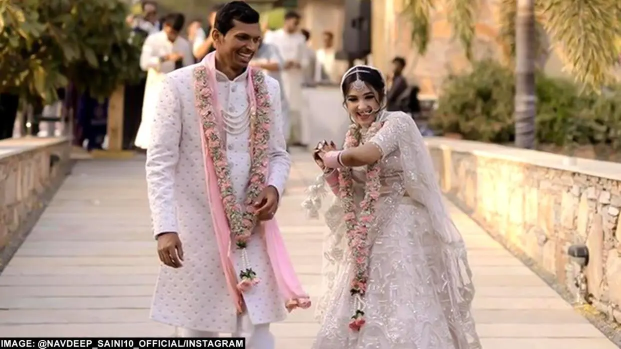 Navdeep Saini marriage Photos