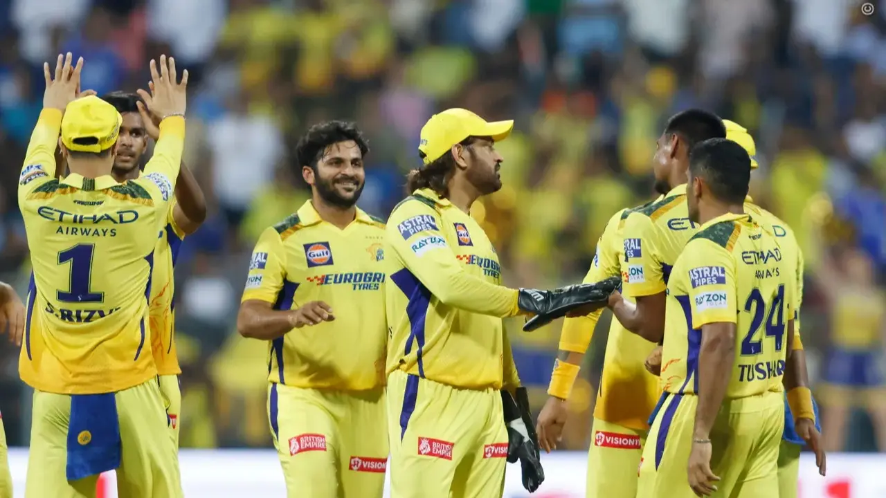 CSK beat MI by 20 runs
