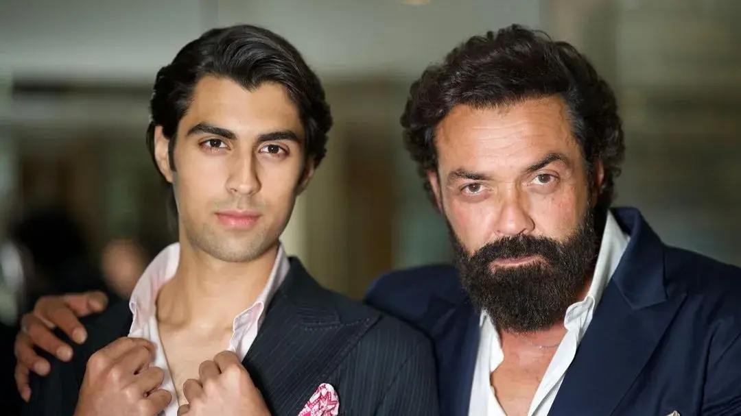 Bobby Deol and Son Aryaman