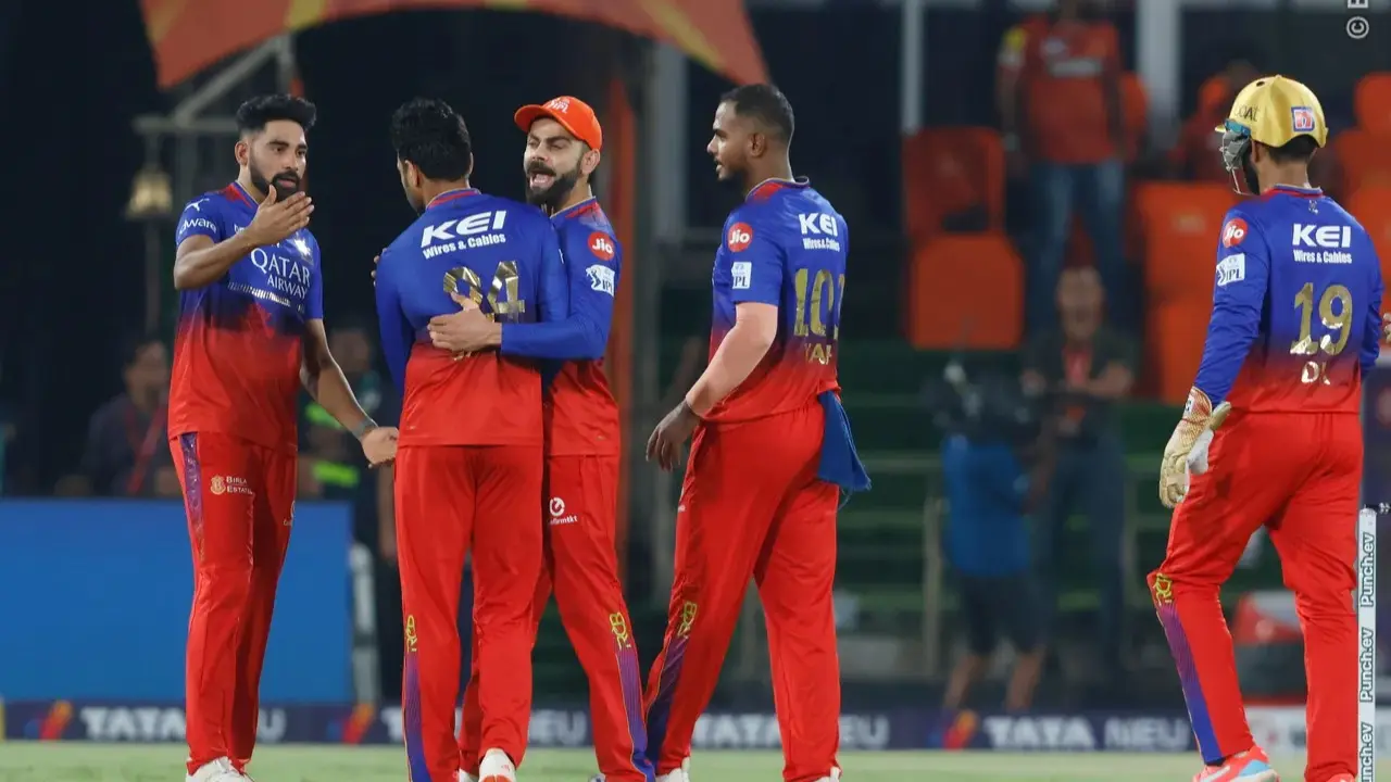 RCB beat SRH by 35 Runs