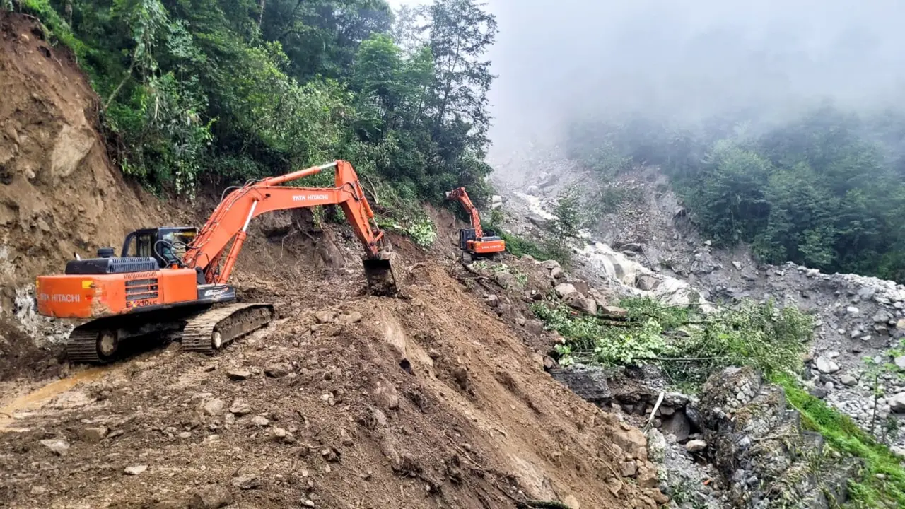 teesta fury in sikkim