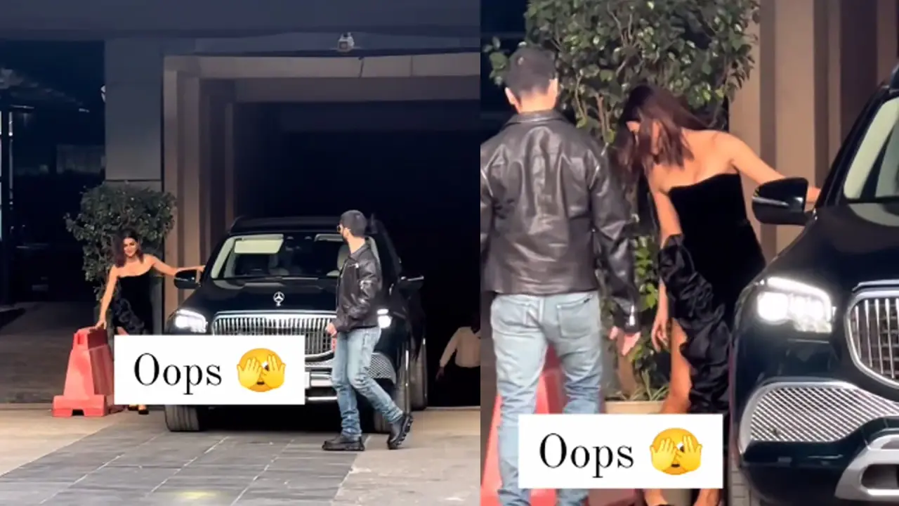 गिरने से बाल-बाल बचीं कृति सेनन, oops moment का हो सकती थीं शिकार; Video वायरल Kriti Sanon
