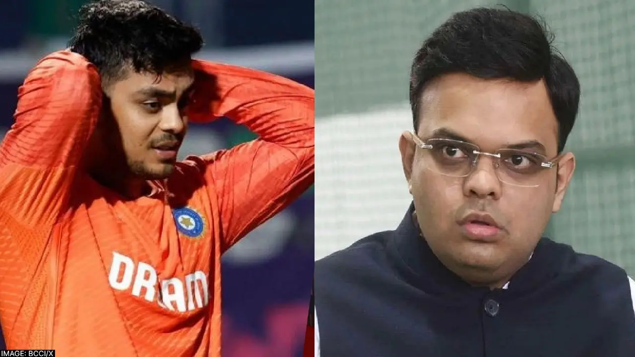 Ishan Kishan & BCCI Secretary Jay Shah