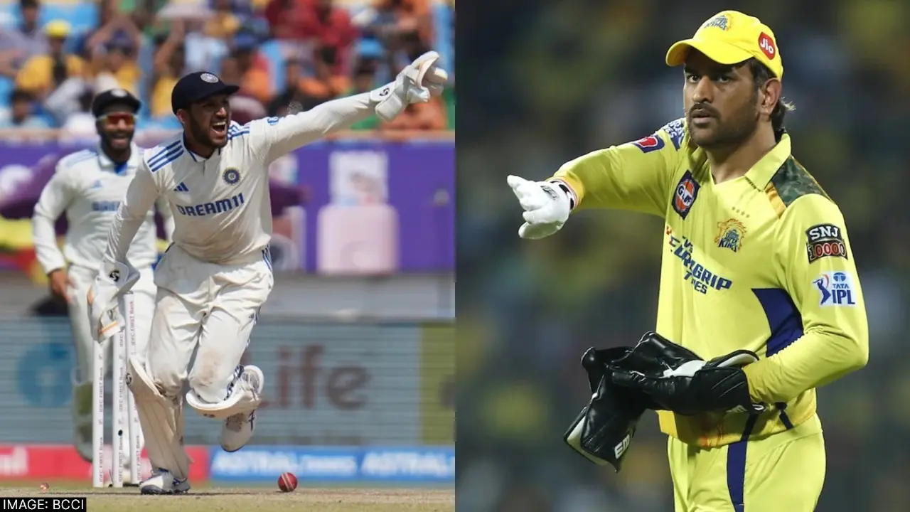 Dhruv Jurel & MS Dhoni