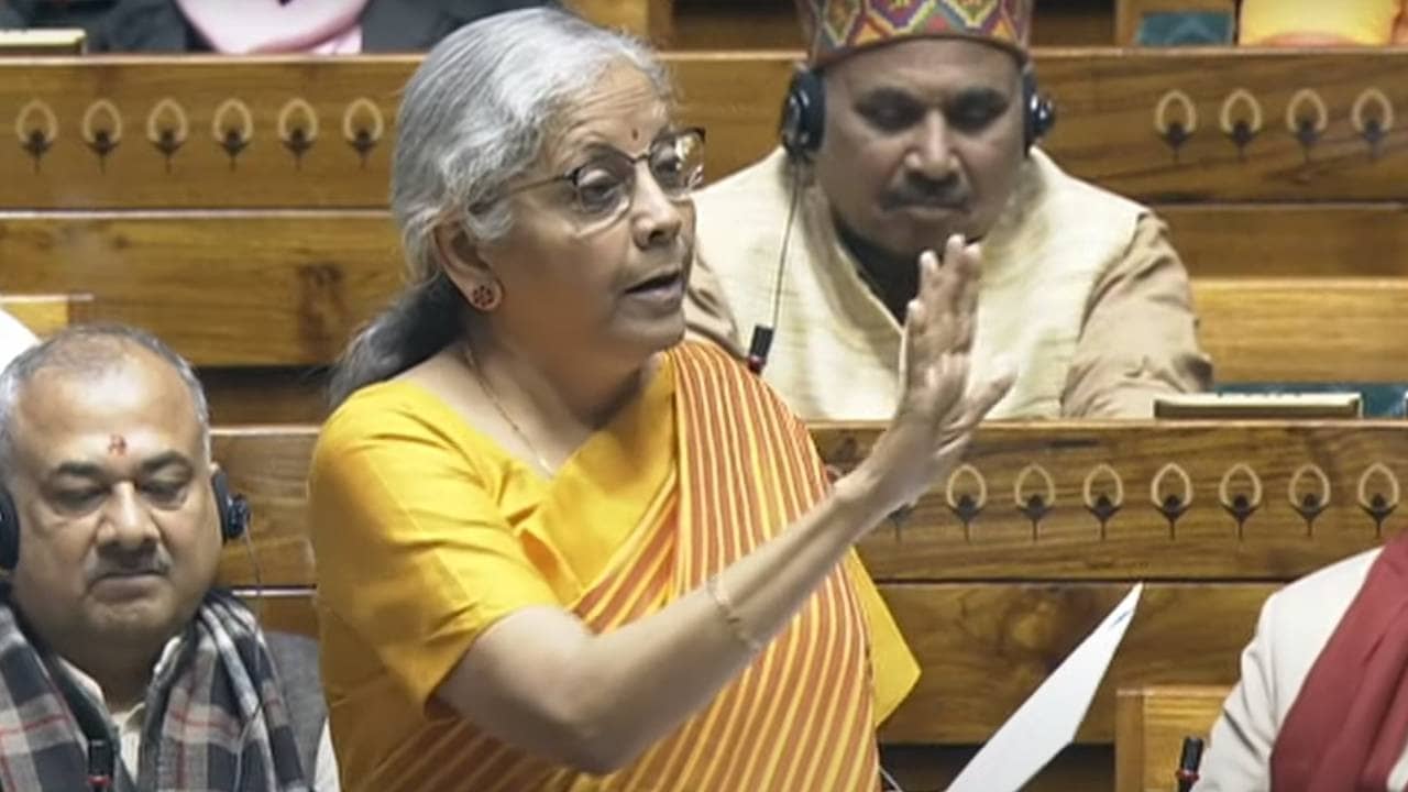 Finance Minister Nirmala Sitharaman