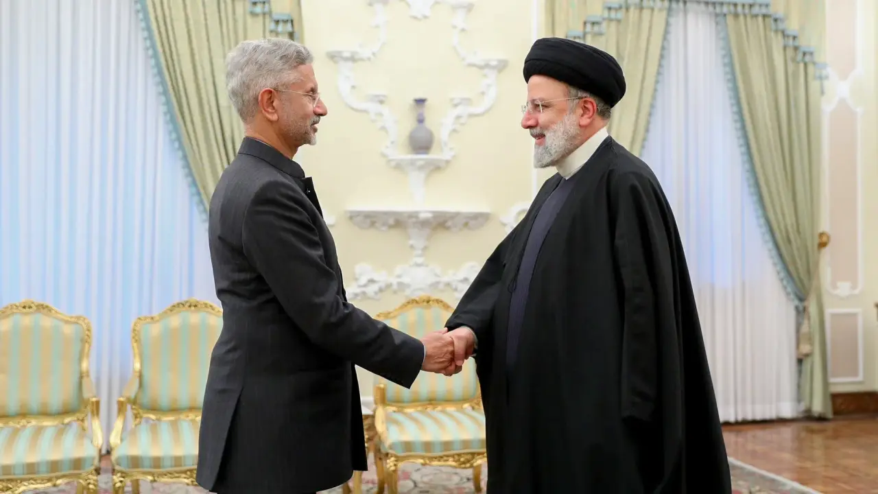 S jaishankar meets Iran President