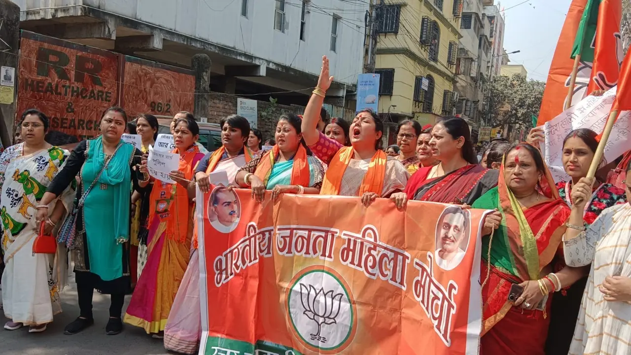 BJP protest in Bengal