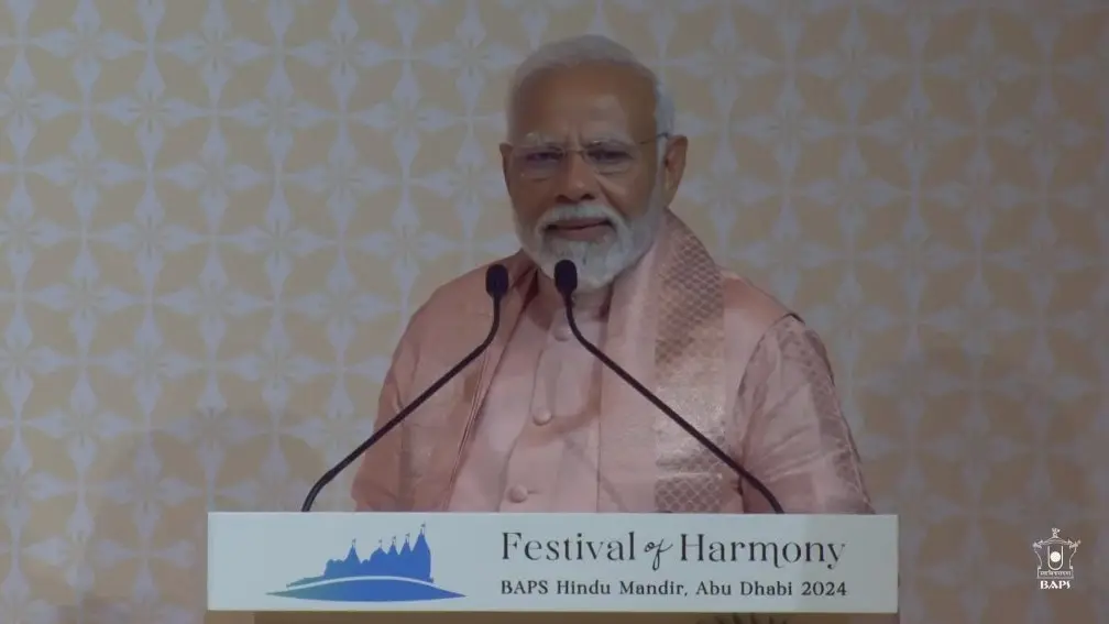 PM Narendra Modi in UAE