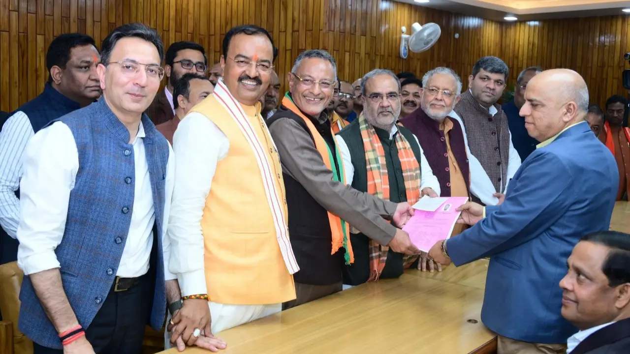 Sanjay Seth files nomination for Rajya Sabha