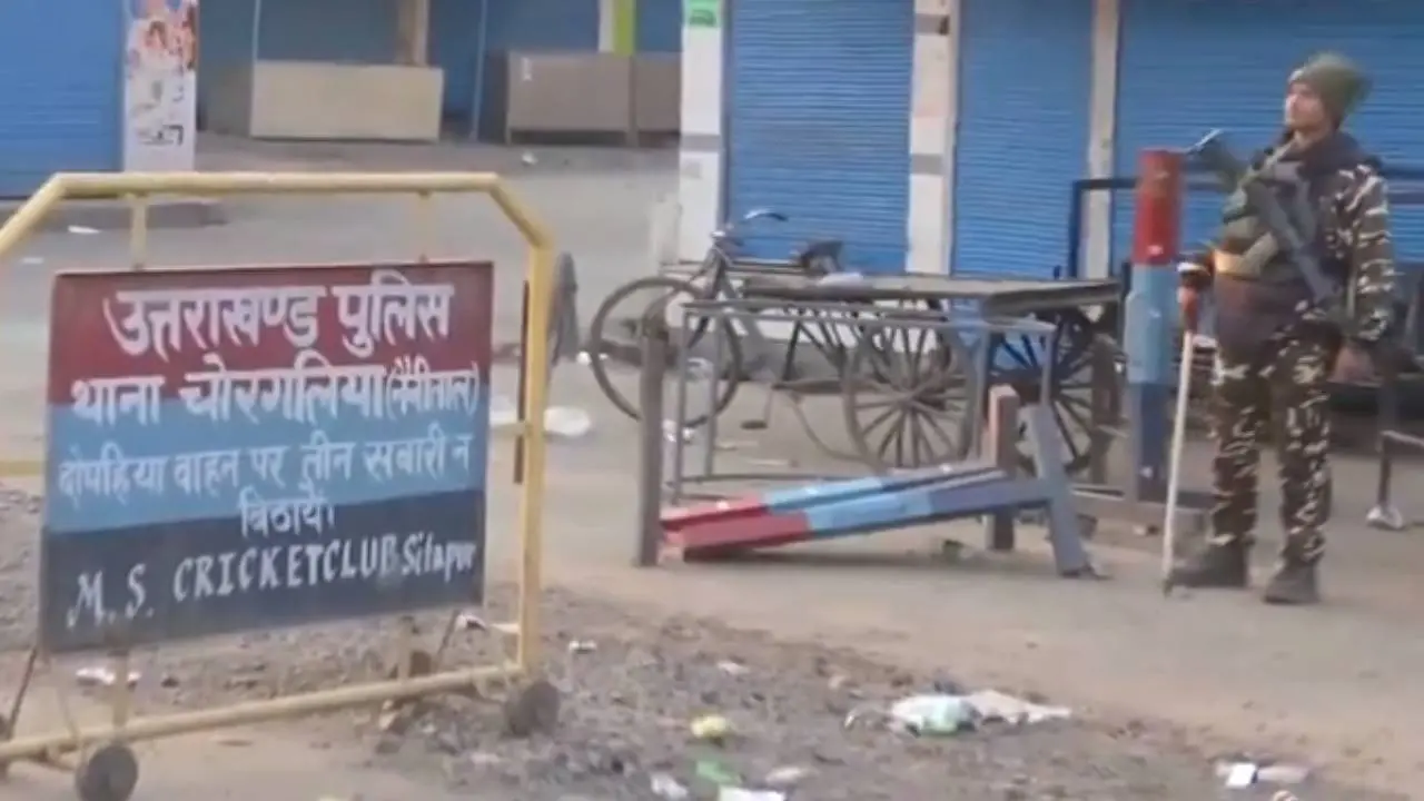 Haldwani curfew Updates