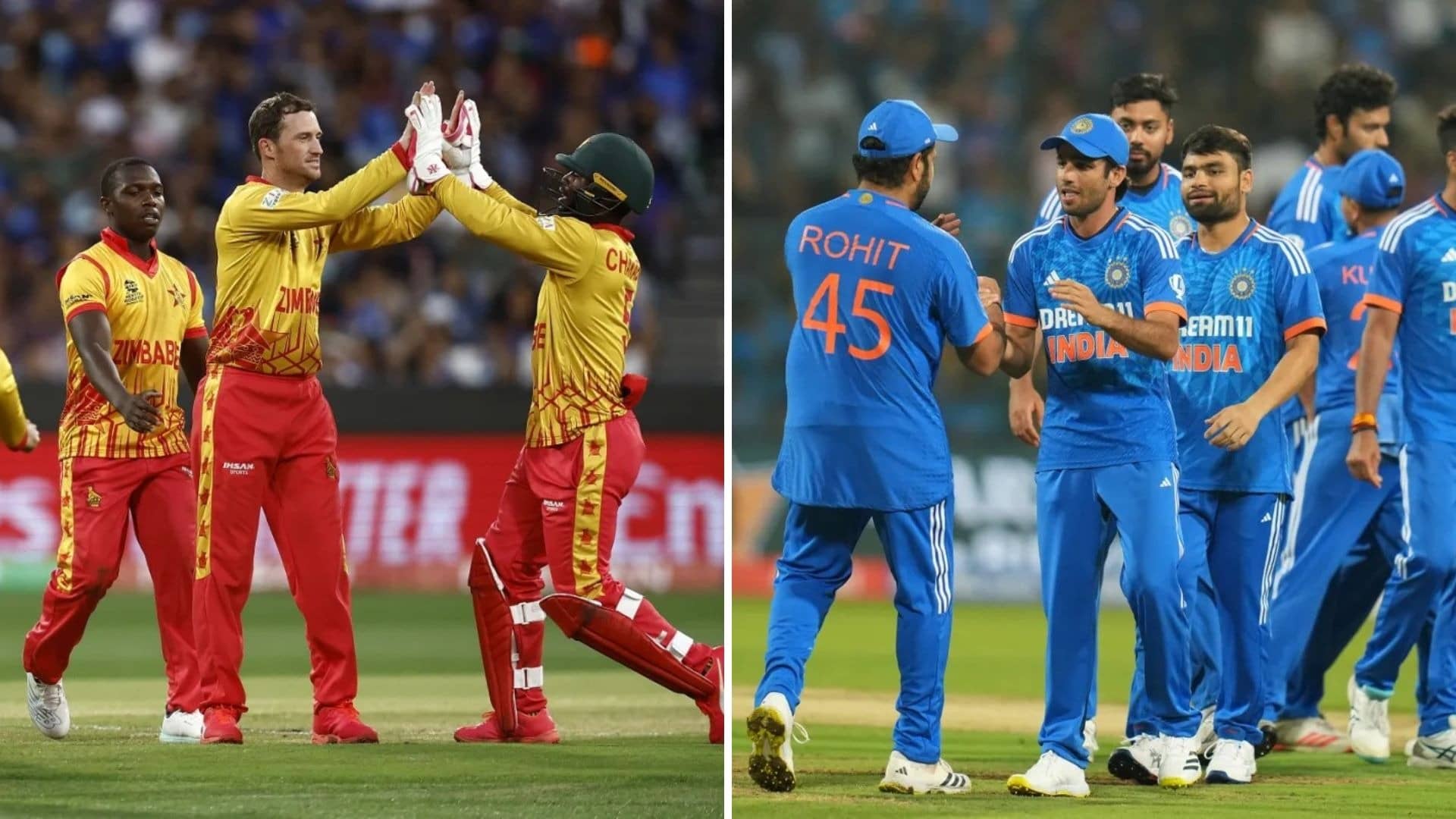 India & Zimbabwe Cricket Team