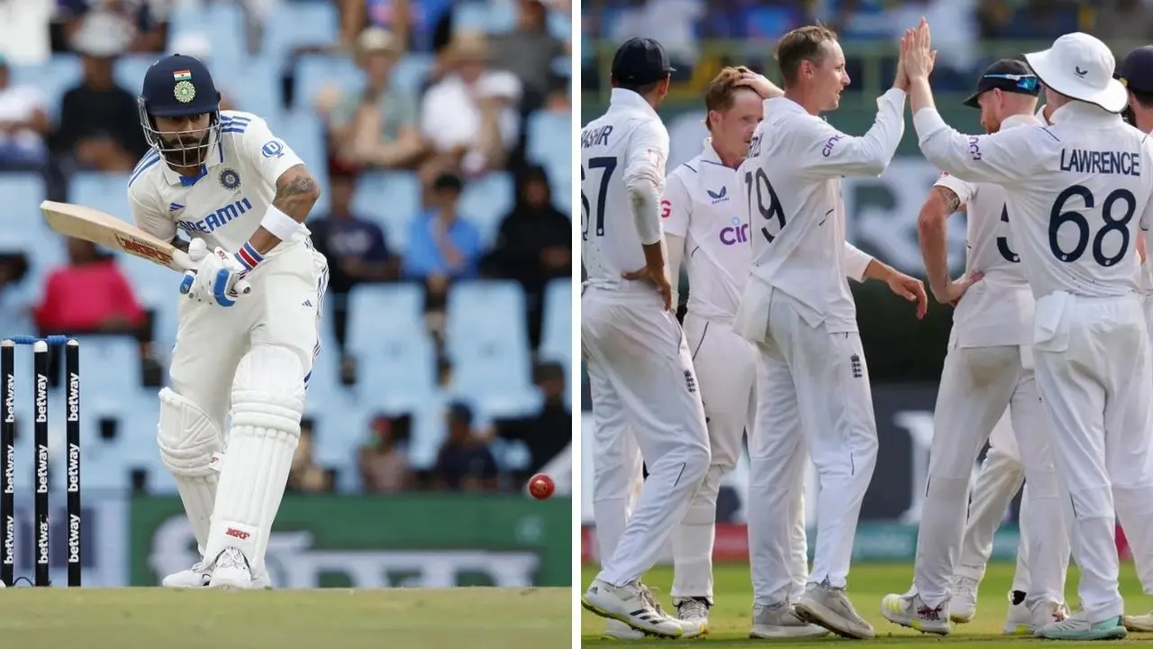 Virat Kohli & England Cricket Team