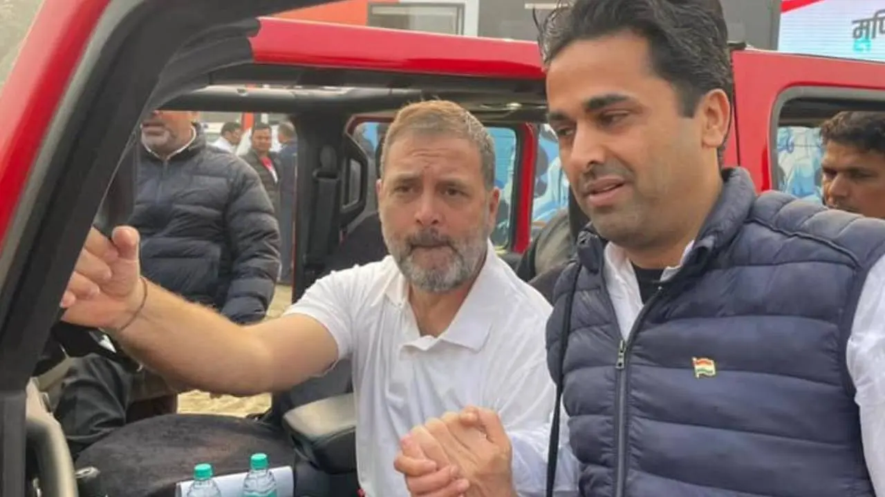 rahul gandhi and faisal patel