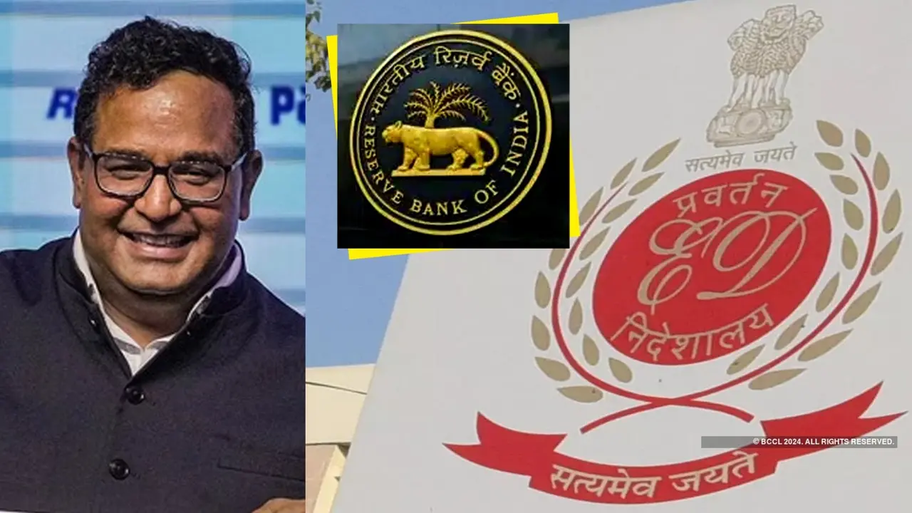 Enforcement Directorate questions Paytm executives amid RBI action Paytm Owner Vijay Shekhar Sharma, RBI & ED