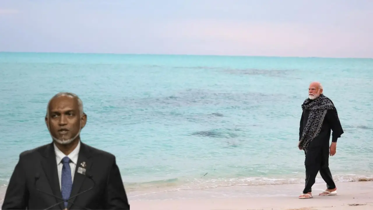 PM Modi India Maldives President Mohammed Muizzu