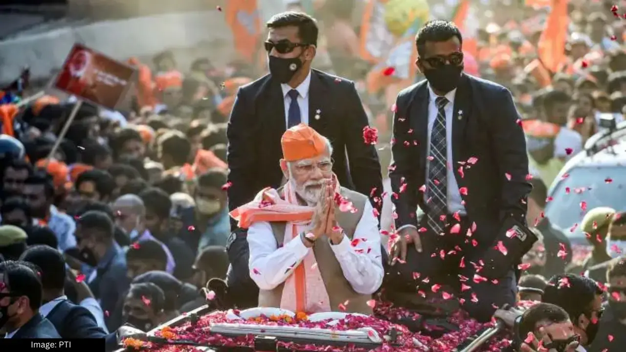 PM Modi Roadshow