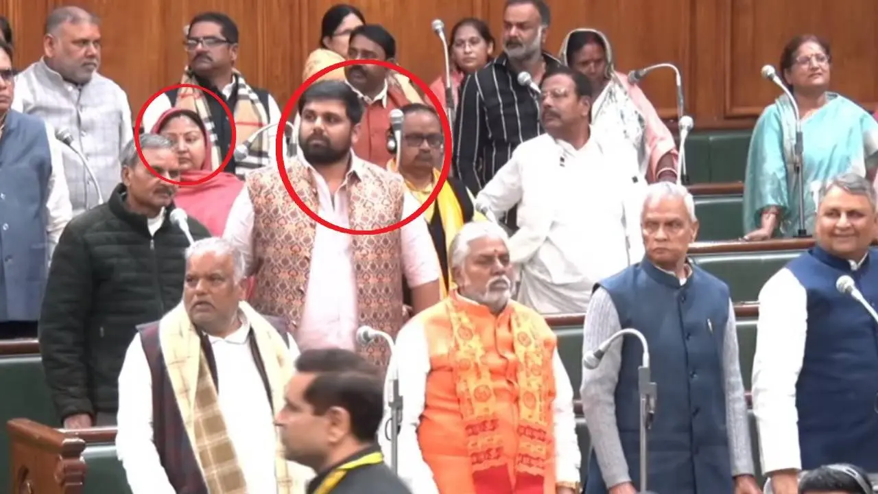 Chetan Anand, Neelam Devi and Prahlad Yadav