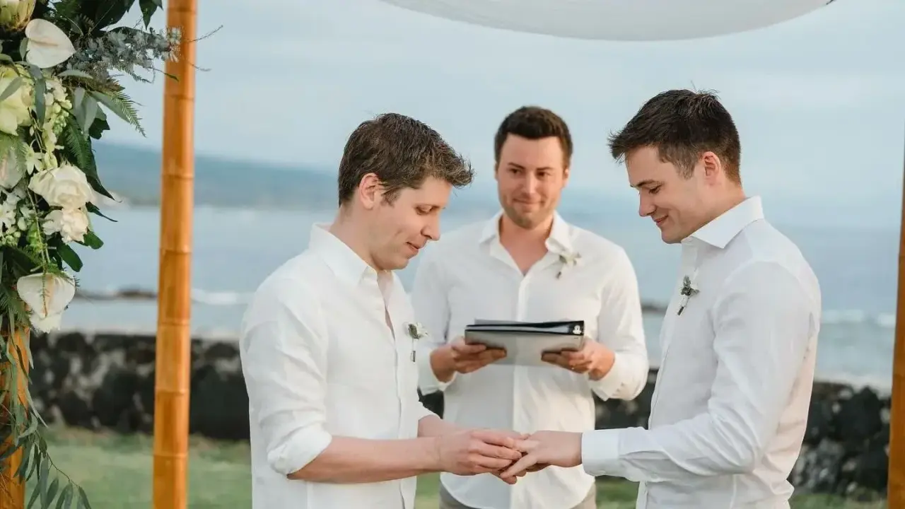 ChatGpt Sam Altman Wedding