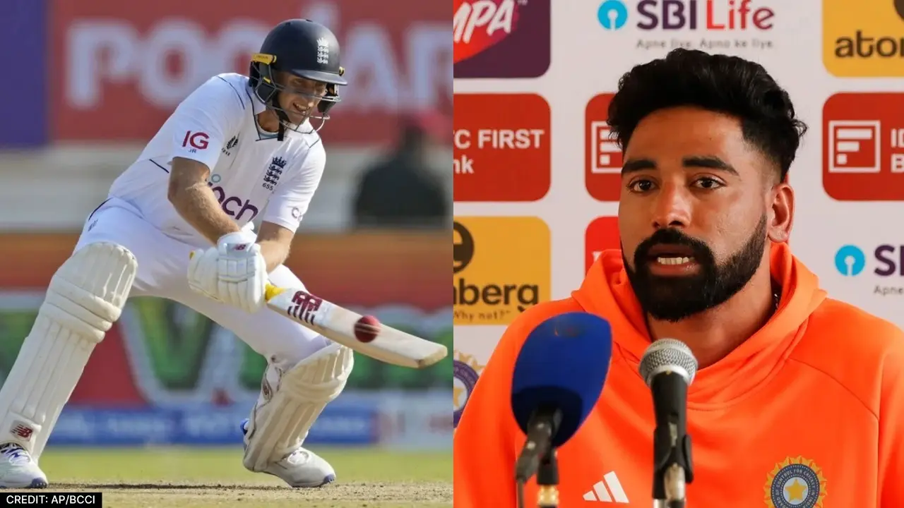 Joe Root & Mohammad Siraj