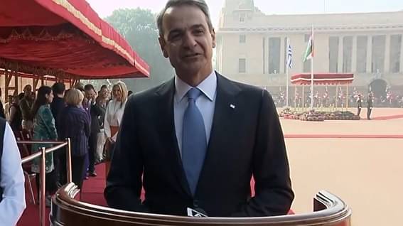 Greek Prime Minister Kyriakos Mitsotakis 