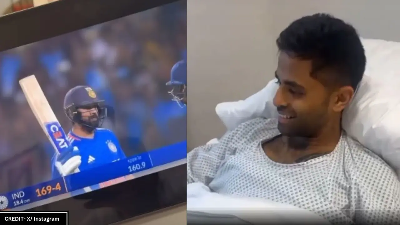 SuryaKumar reaction on Rohit sharma century