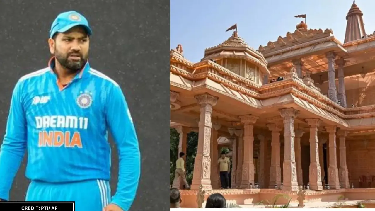 Rohit sharma not invited for Ramlala Pran Pratistha