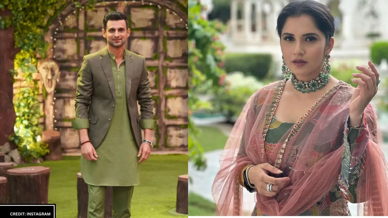 shoaib Malik And Sania Mirza