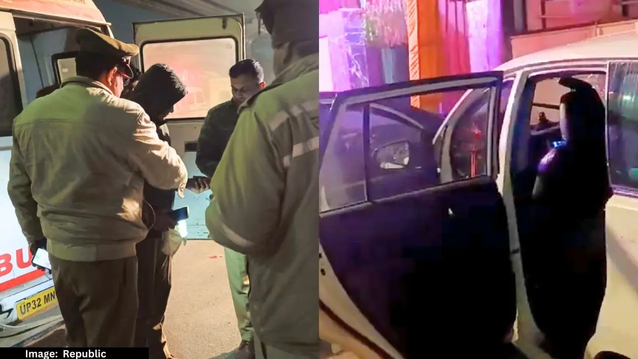 UP Ghaziabad Road Accident