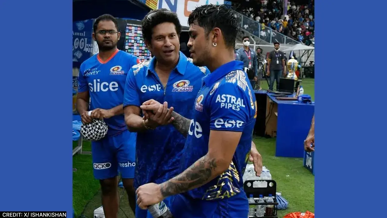 when Ishan Kishan Firstly met with Sachin tendulkar