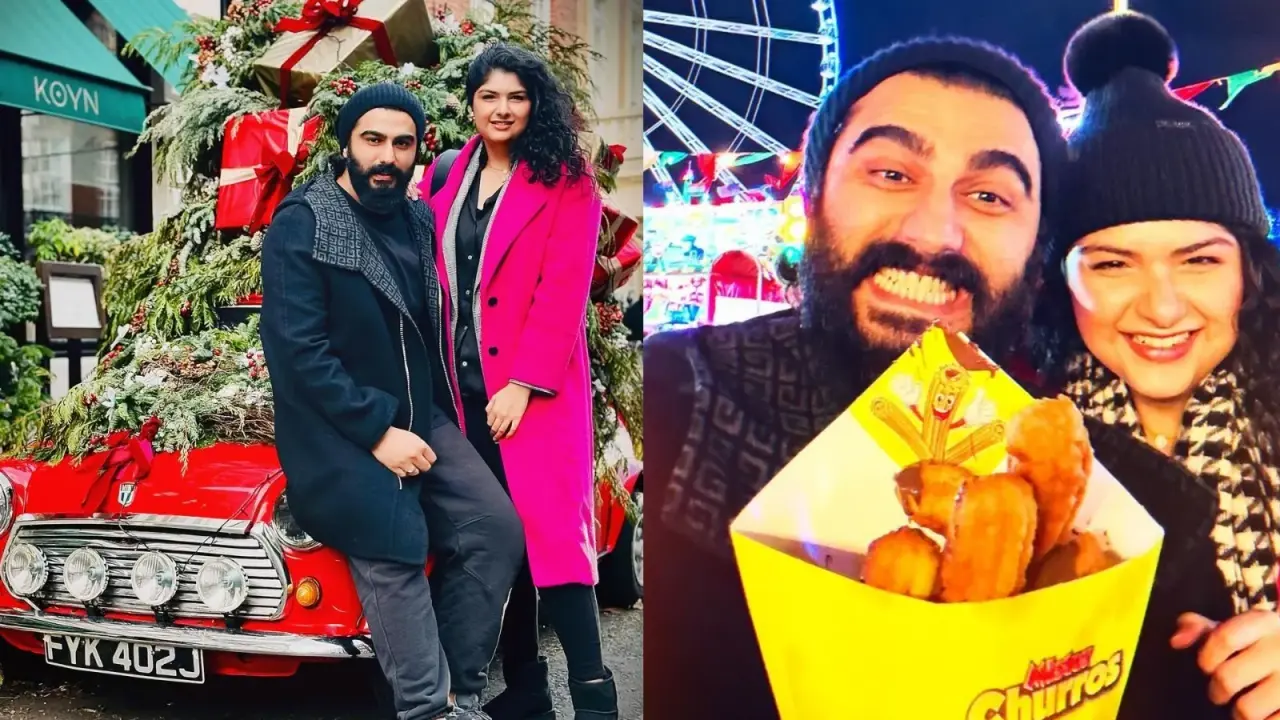 Arjun Kapoor and Anshula Kapoor