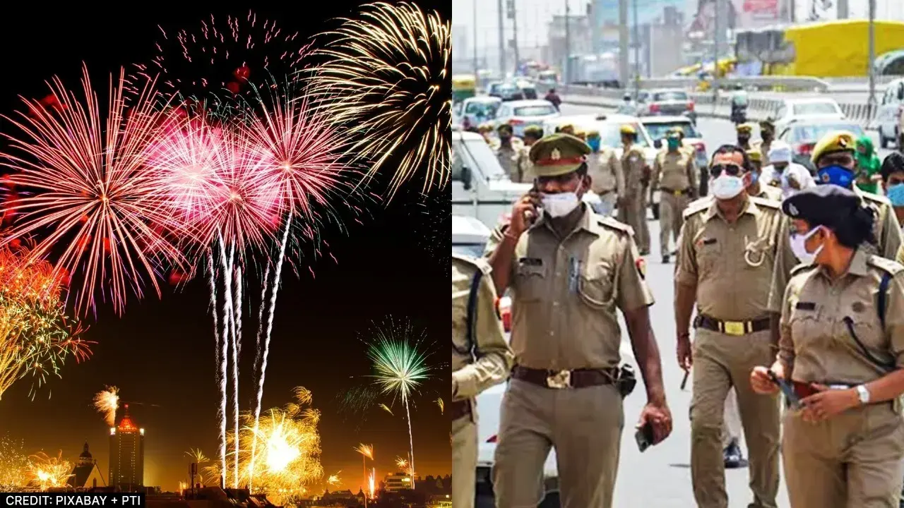 NEW Year 2024 Celebration Delhi Police