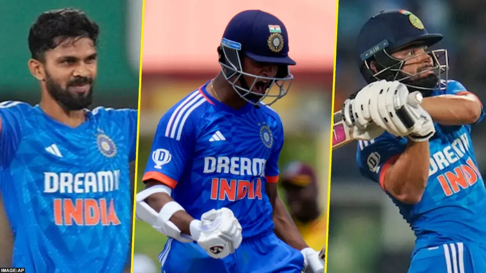 ruturaj gaikwad, rinku singh, yashasvi jaiswal