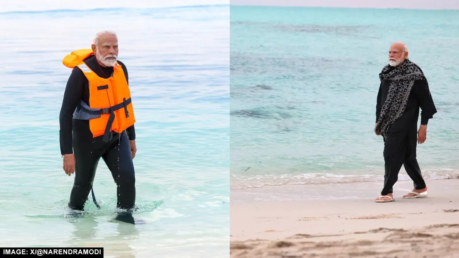 PM Modi, lakshadweep