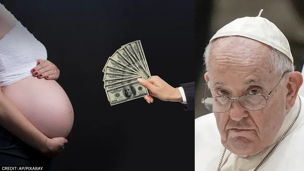 Rome Pope Francis call surrogacy threat